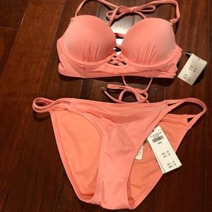*New* A&F perfect push up bikini